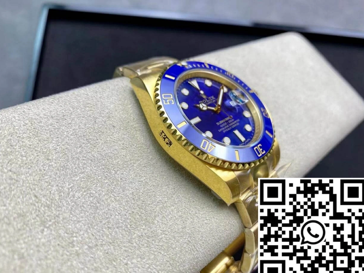 Yellow Submariner M116618LB-0003 Factory VS Gold Rolex 0518